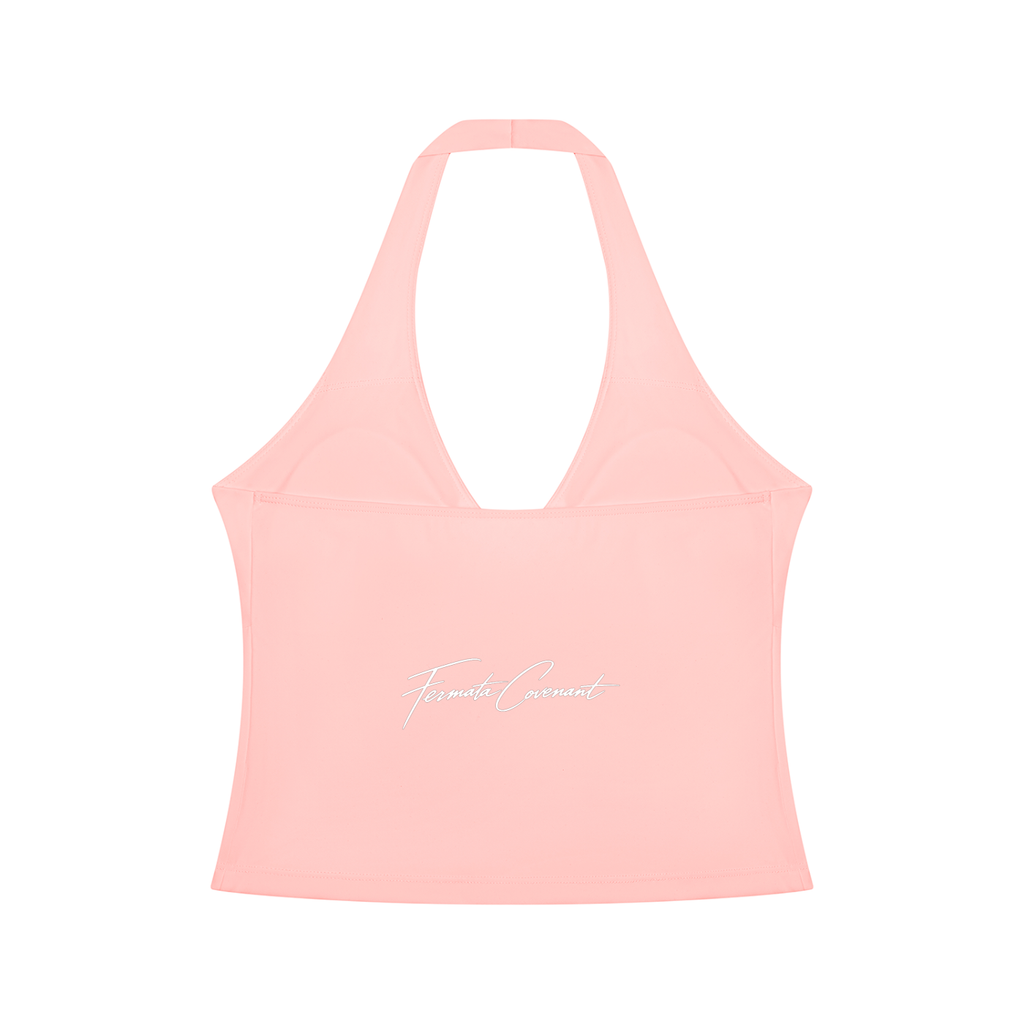 Women’s Ruched Halter Yoga Tank Top