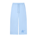Women’s Wide Leg Raw Edge Sweatpants