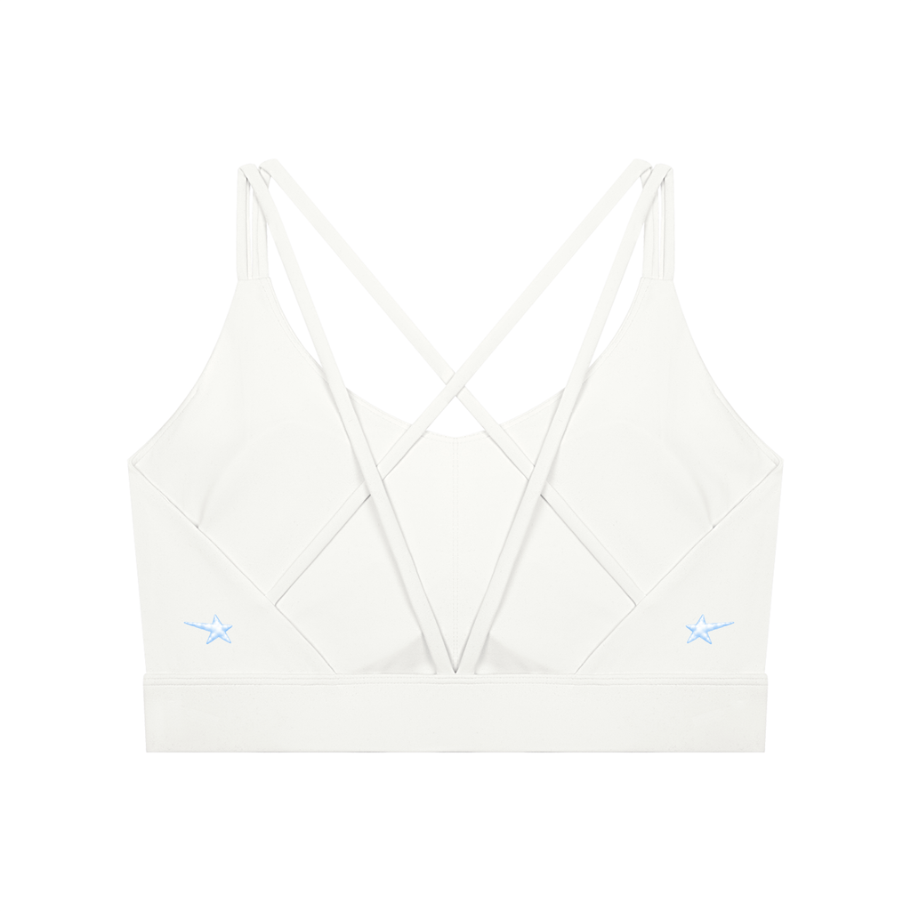 Women's Lycra Cropped Yoga Sport Bra