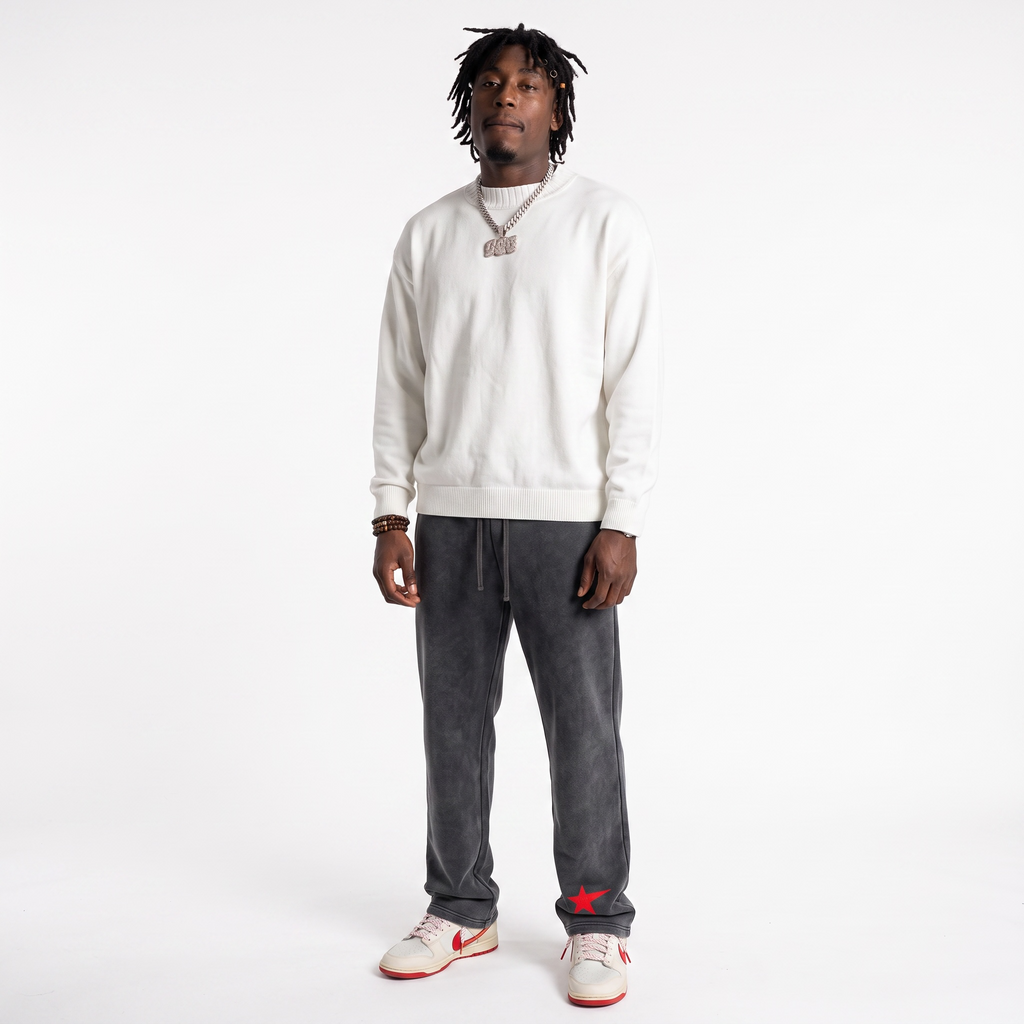 Snow Wash Heavyweight Sweatpants