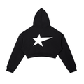 Essential Cropped Zip-Up Hoodie